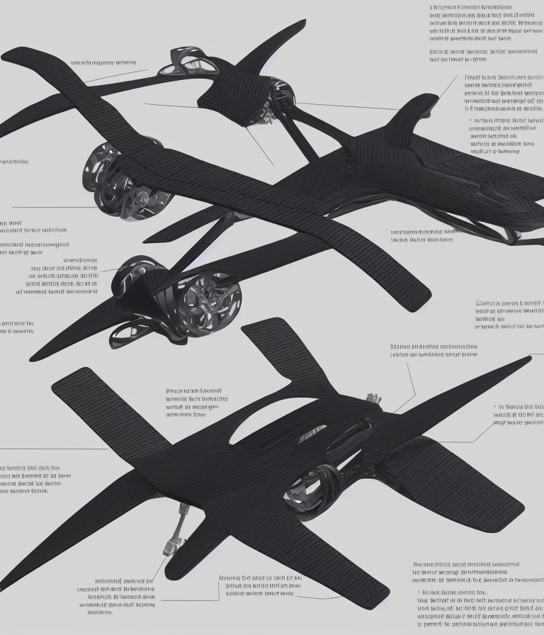00349-2396548551-Full page concept design of how to build high-tech flying vehicle, intricate details, colour infographic of technical details,