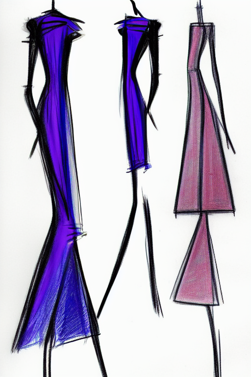 00374-1847001068-colorful rough pencil sketch of a sober dress by balenciaga,