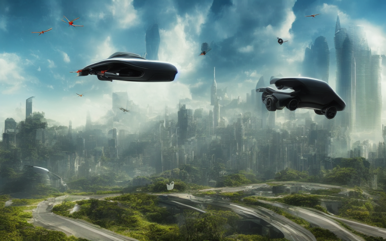 00457-1766412747-image of a futuristic place with some ((people)), photorealistic, [buildings], ((flying cars)), some vegetation, clear sky, clou