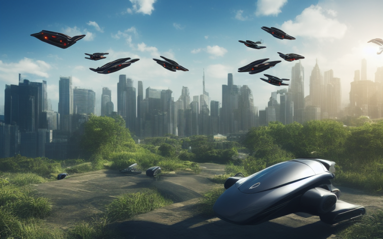 00463-1766412753-image of a futuristic place with some ((people)), photorealistic, [buildings], ((flying cars)), some vegetation, clear sky, clou