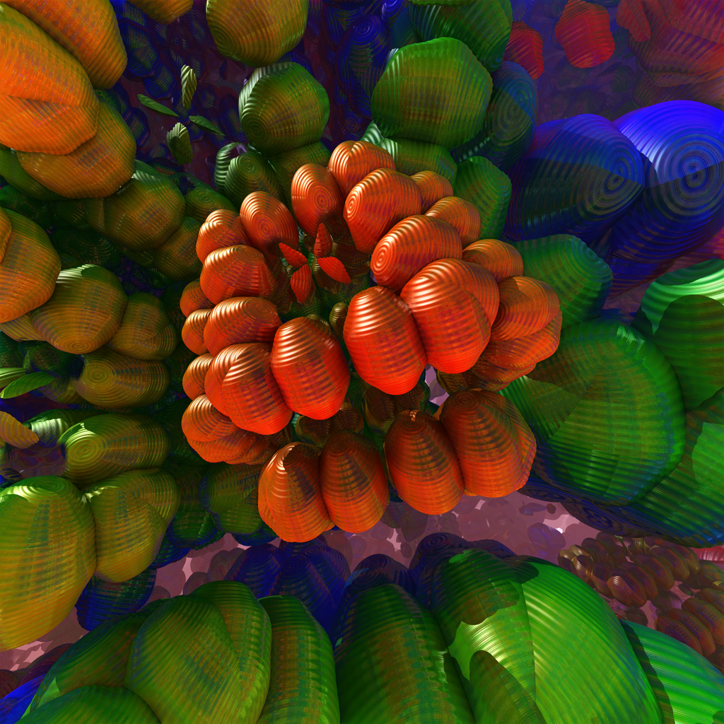 Fractal created by me on Mandelbulb 3D