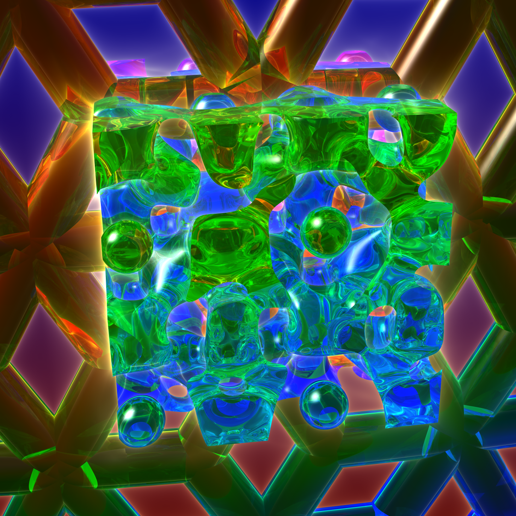 Fractal created by me on Mandelbulb 3D