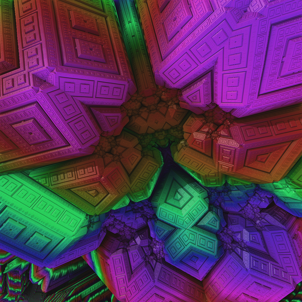 Fractal created by me on Mandelbulb 3D
